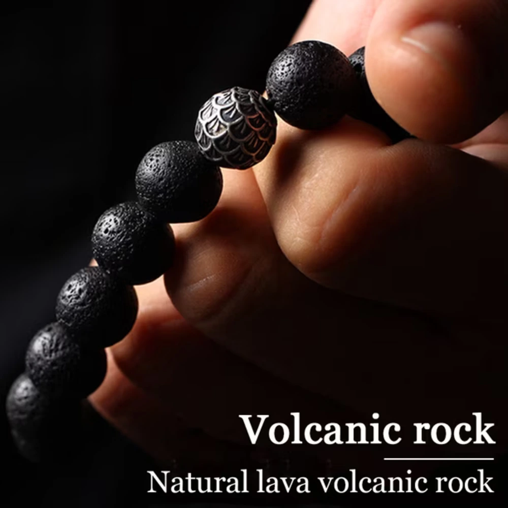 Silver Relic Lava Stone view 3