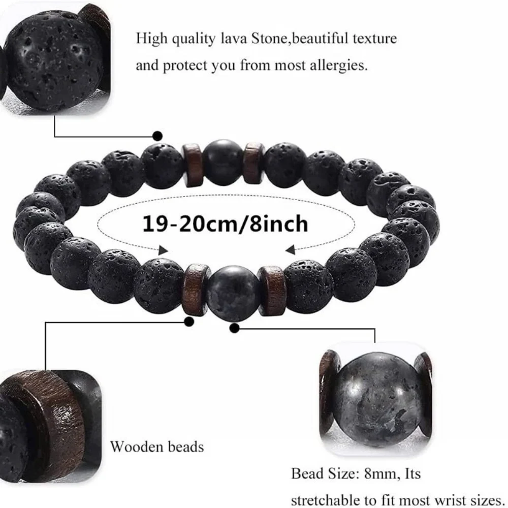 Volcanic Bead Lava Stone view 3