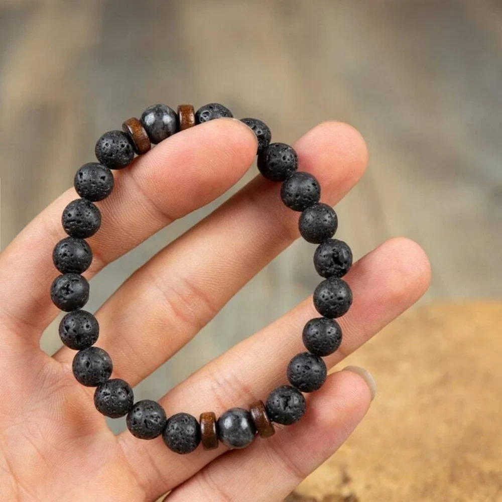 Volcanic Bead Lava Stone view 4